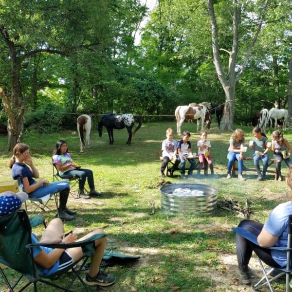 Camp Craft and Dinner Trail Rides